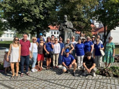 LŽS Klaipėdos apskrities skyriaus nariai Marijampolėje LŽS Klaipėdos apskrities skyriaus nariai Marijampolėje